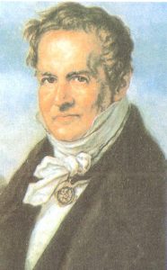 Retrato de Alexander von Humboldt